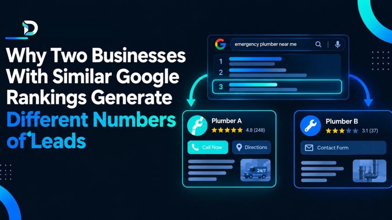Why Two Businesses With Similar Google Rankings Generate Different Numbers of Leads, Dashient guide